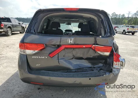 2014 Honda Odyssey Touring z USA, uszkodzony, nr VIN 5FNRL5H91EB005876